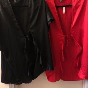 Two Victoria’s Secret robe